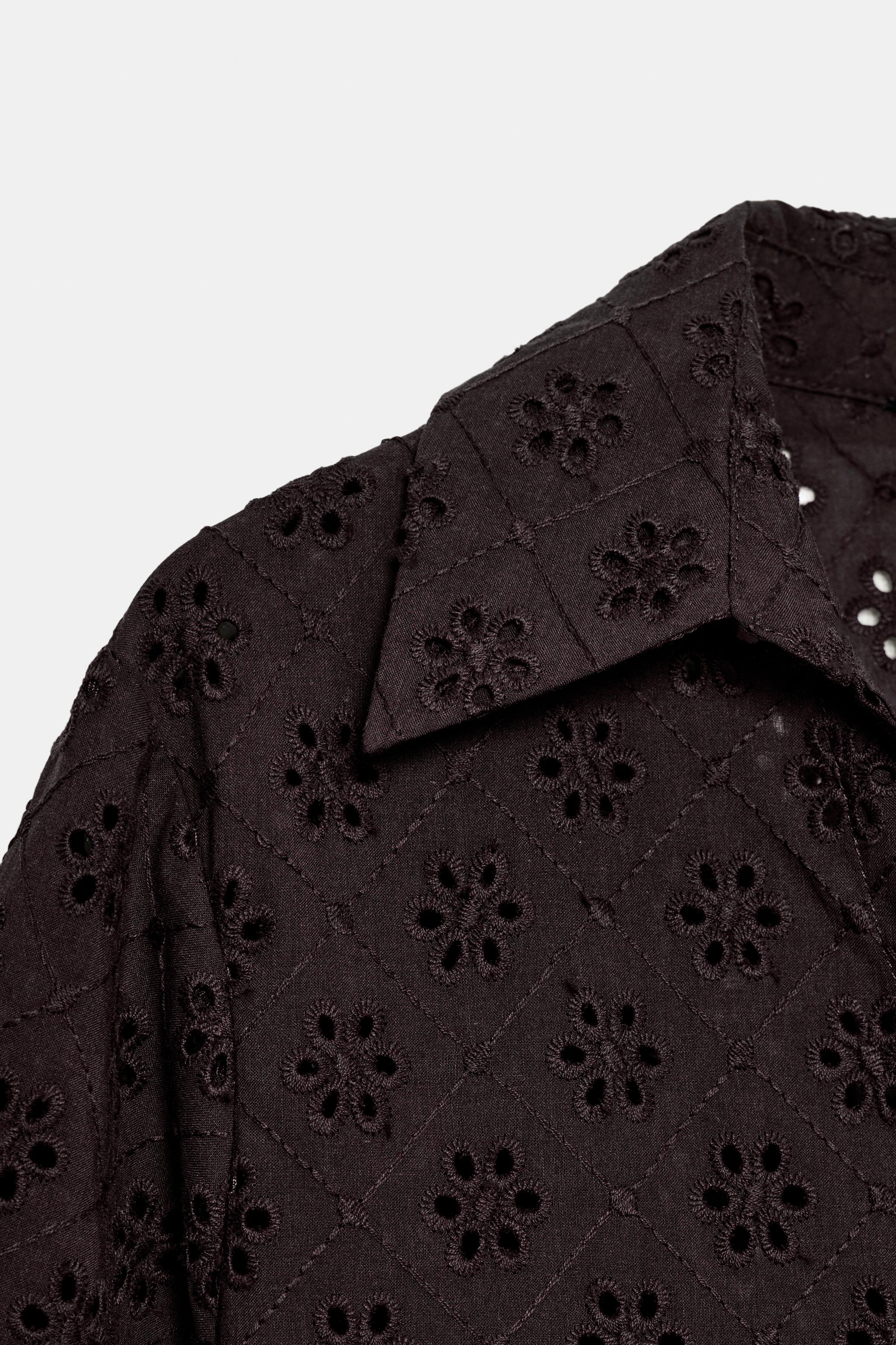 CHEMISE BRODERIES PERFORÉES